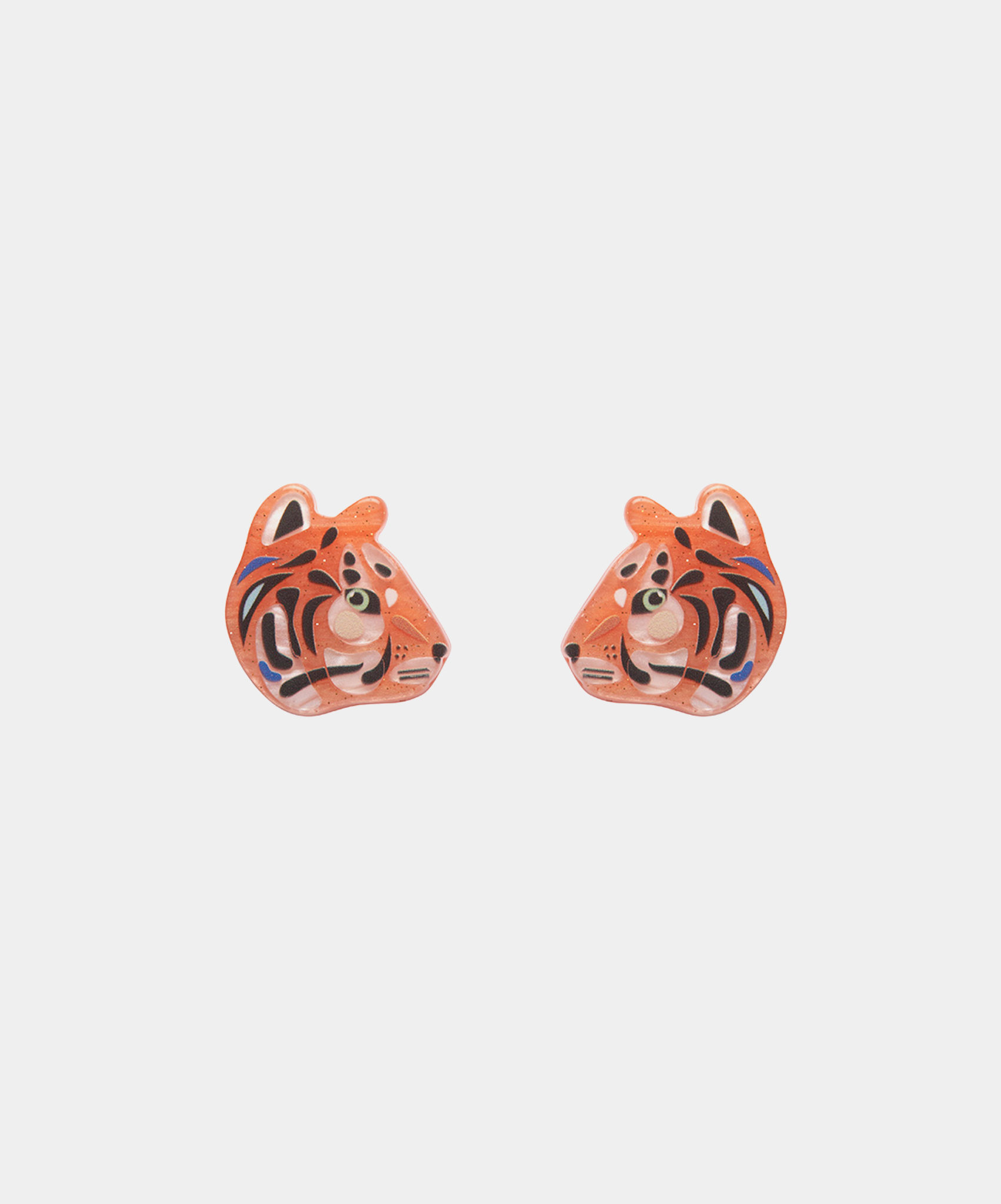 The Tranquil Tiger Earrings - Pete Cromer