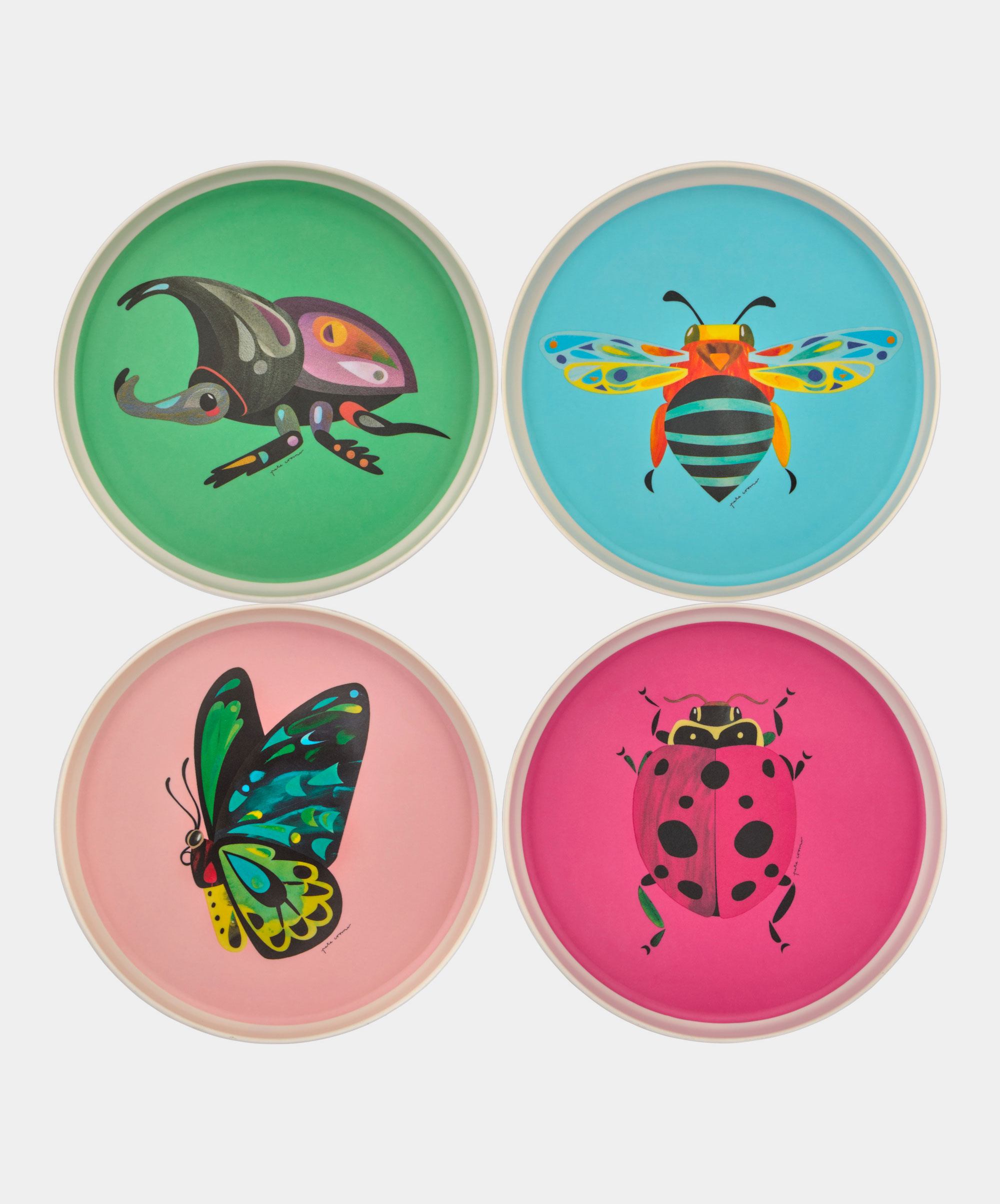 MELAMINE PLATTER LARGE - GARDEN PARTY