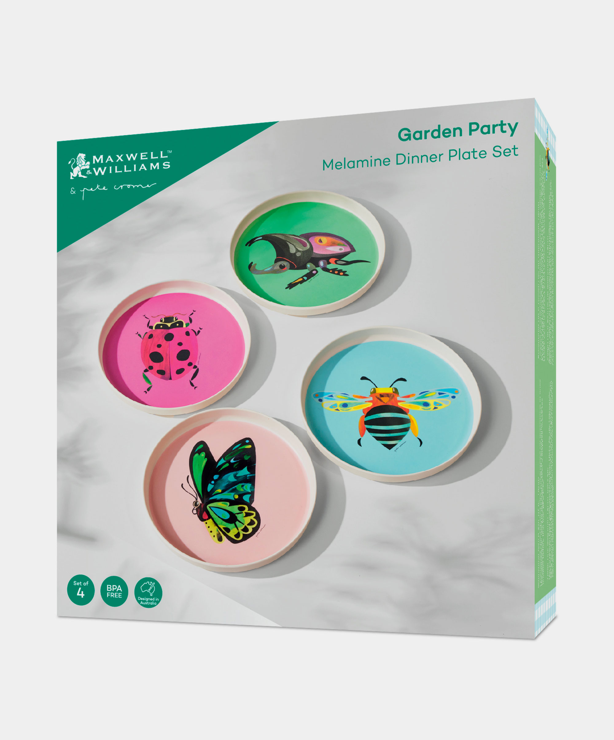 MELAMINE PLATTER LARGE - GARDEN PARTY main image 1